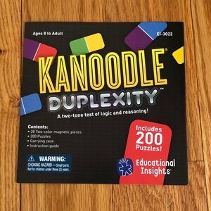 Educational Insights Kanoodle Duplexity Magnetic Puzzle Game